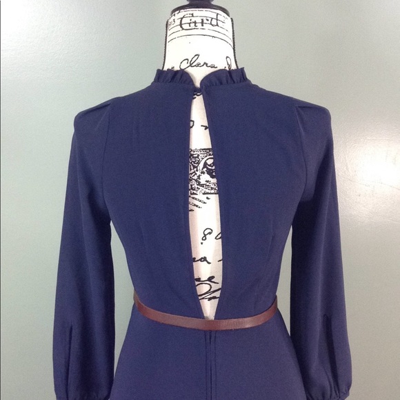 H&M Blue Flared Dress - Picture 2 of 2